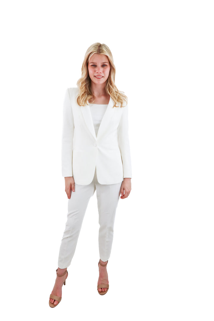 zara white blazer set NWT (xs/s; retail $140)