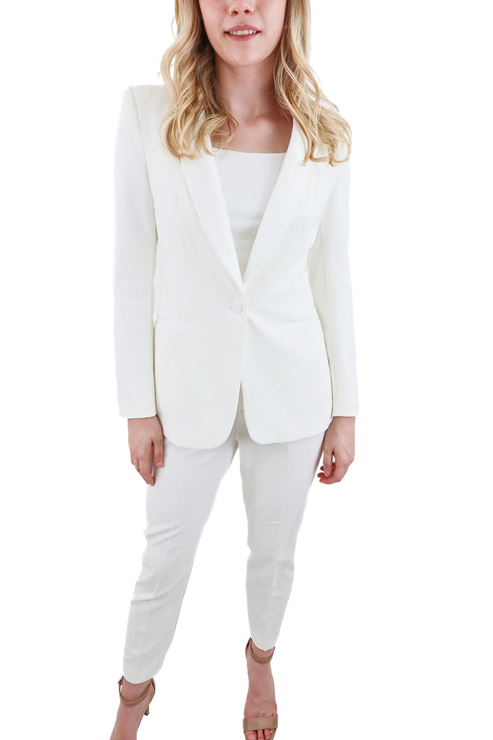 zara white blazer set NWT (xs/s; retail $140)
