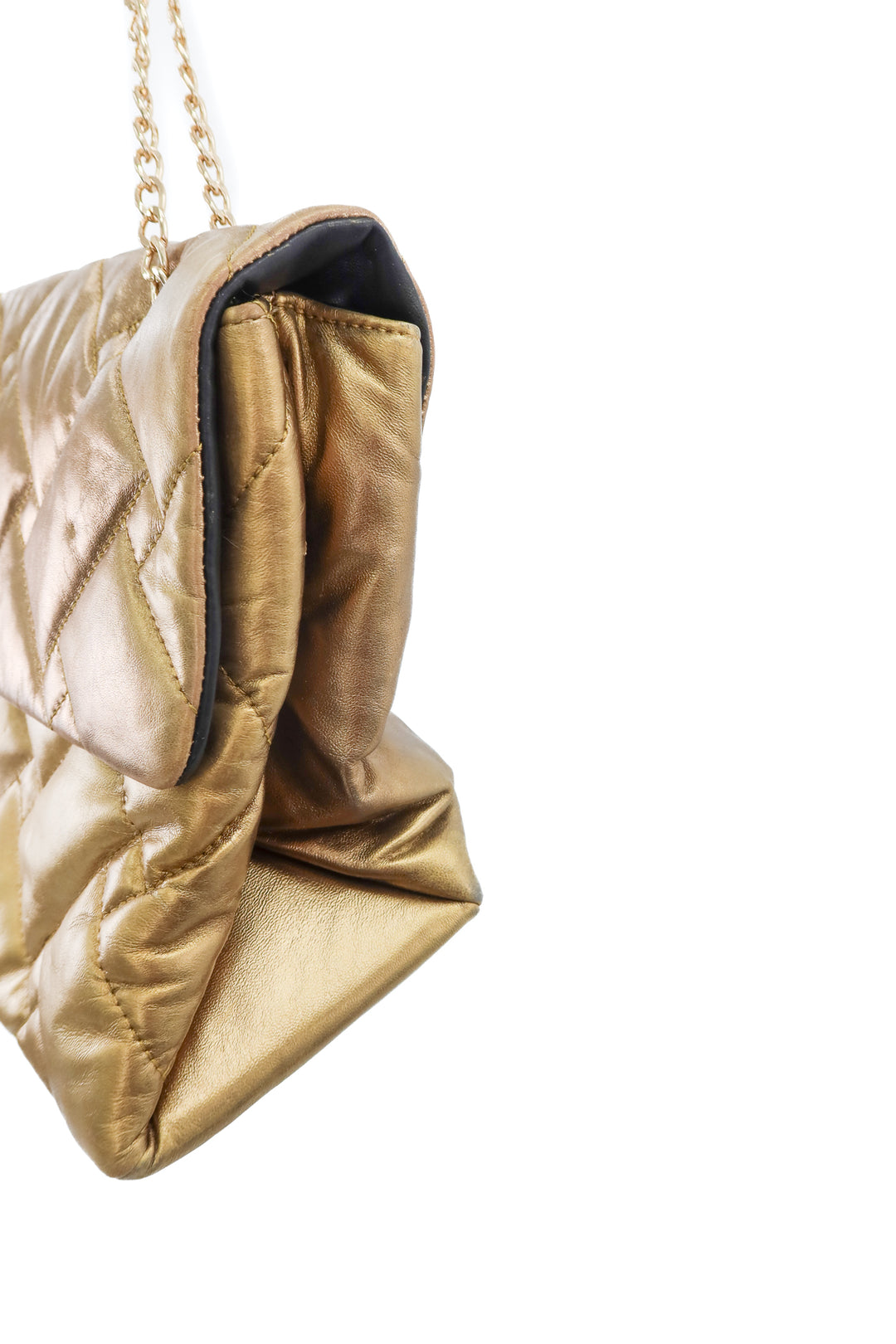 kurt geiger gold quilted eagle bag (retail $198)