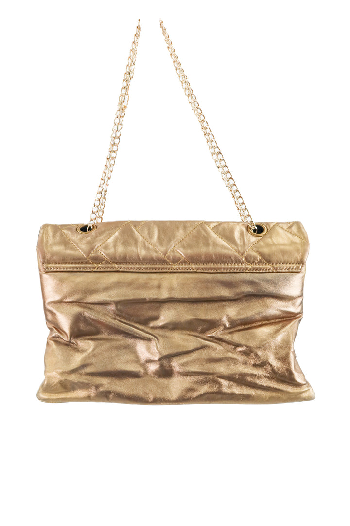 kurt geiger gold quilted eagle bag (retail $198)