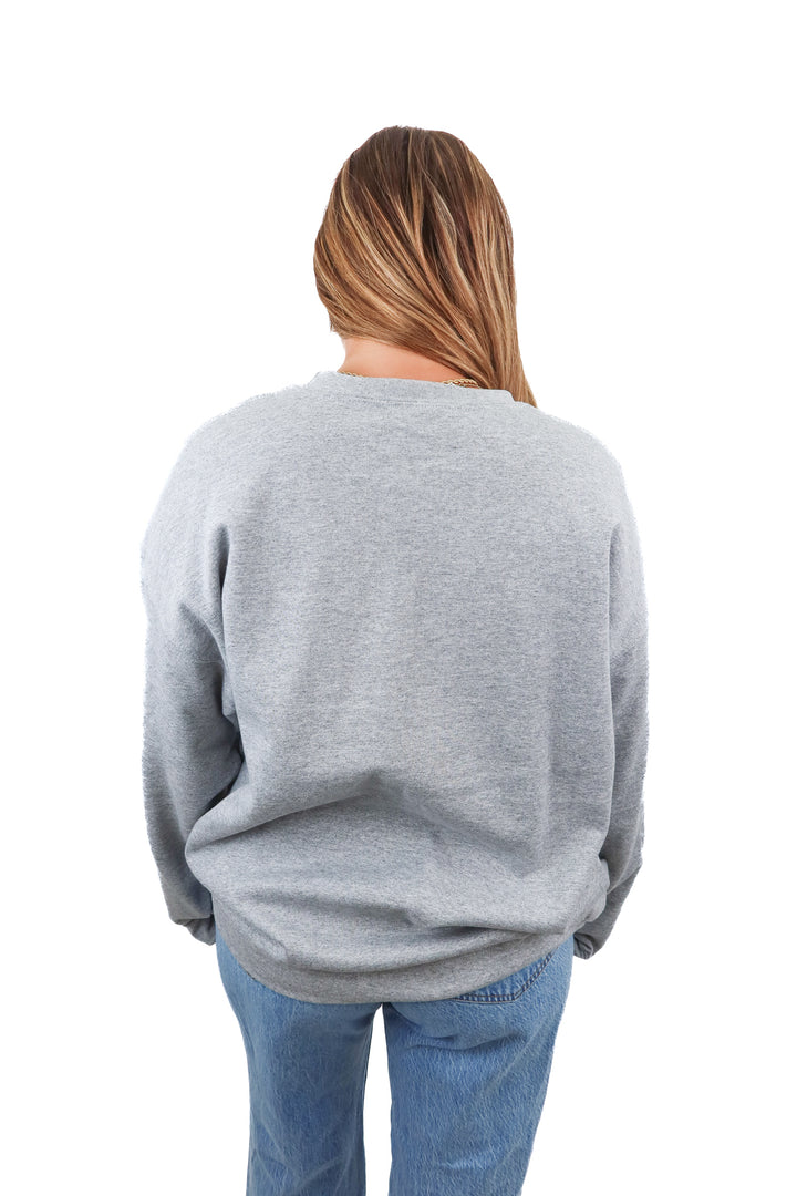 kansas city swiftie grey crewneck (XL)
