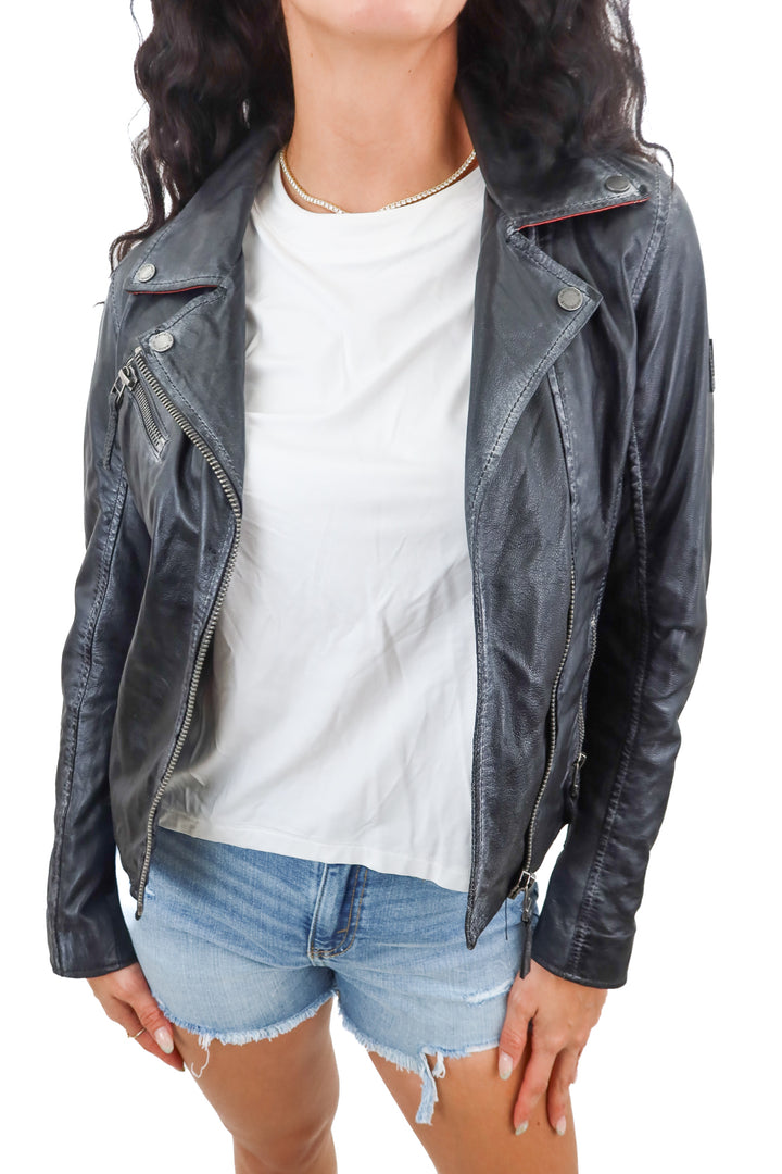 mauritius black jacket NWT (s; retail $298)