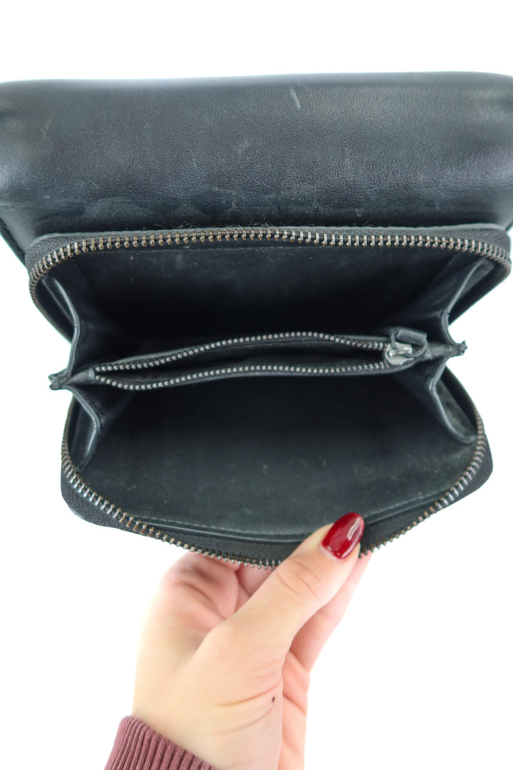 AUCTION karen walker black crossbody bag- ends 11/11 at 8 pm CT