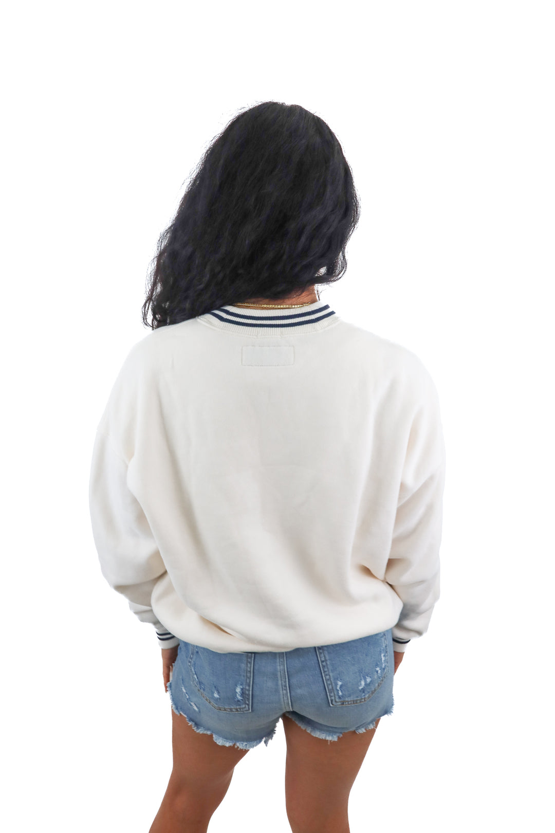 abercrombie & fitch williamsburg crewneck (s; retail $90)