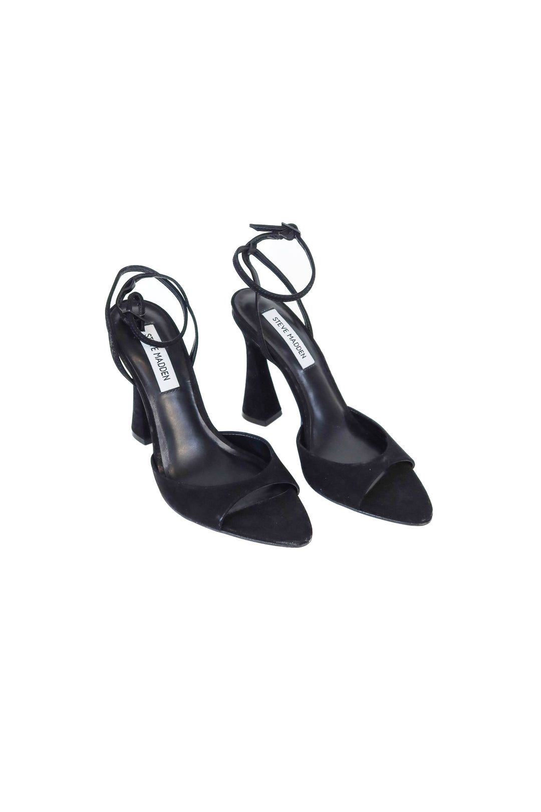 Steve Madden black pointed toe heels NWOT (7.5)