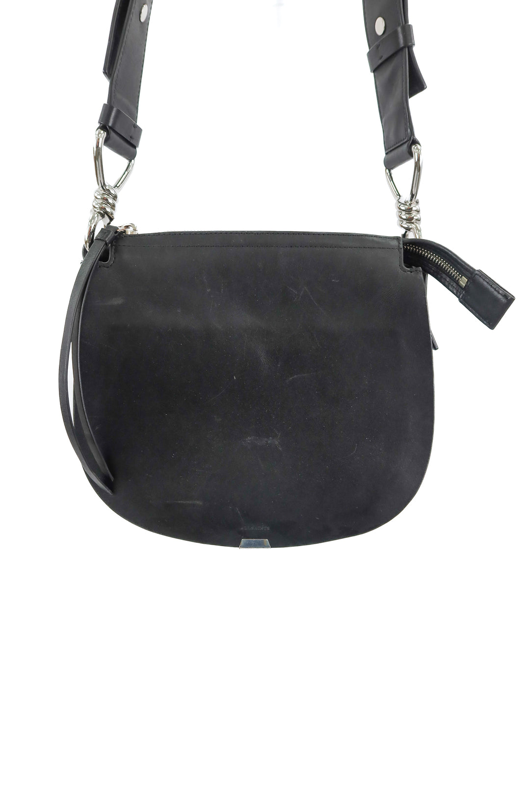 AUCTION allsaints black crossbody bag- ends 11/11 at 8pm CT