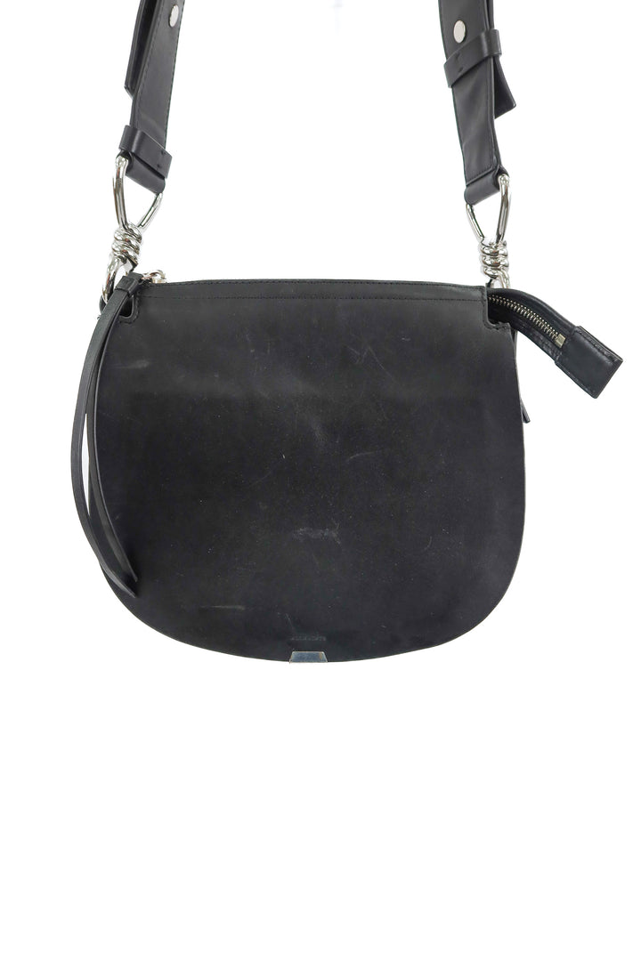 AUCTION allsaints black crossbody bag- ends 11/11 at 8pm CT