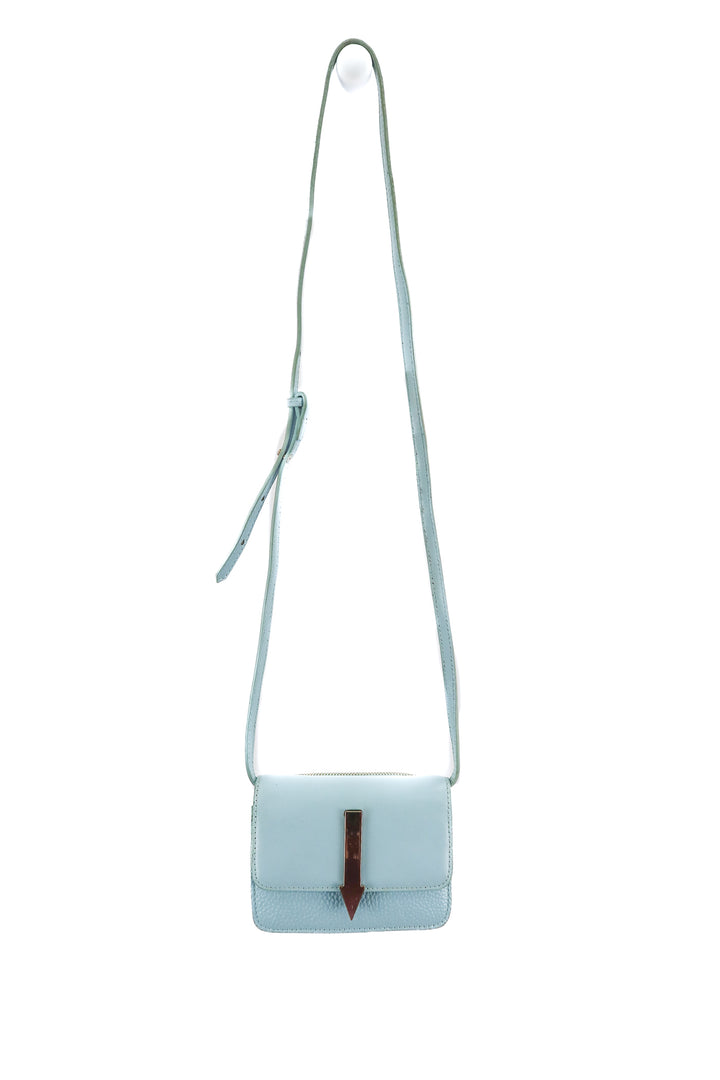AUCTION karen walker baby blue crossbody bag- ends 11/11 at 8pm CT