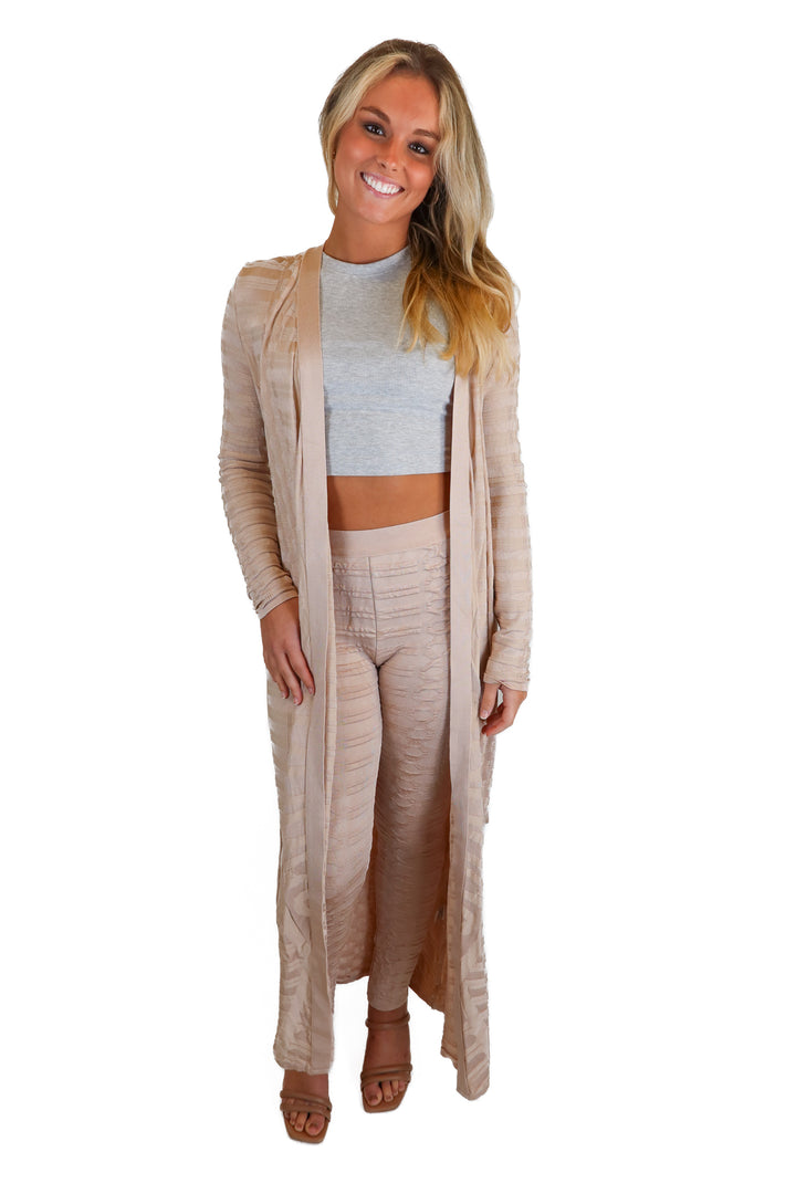 miss circle blush textured set (s; retail $210)