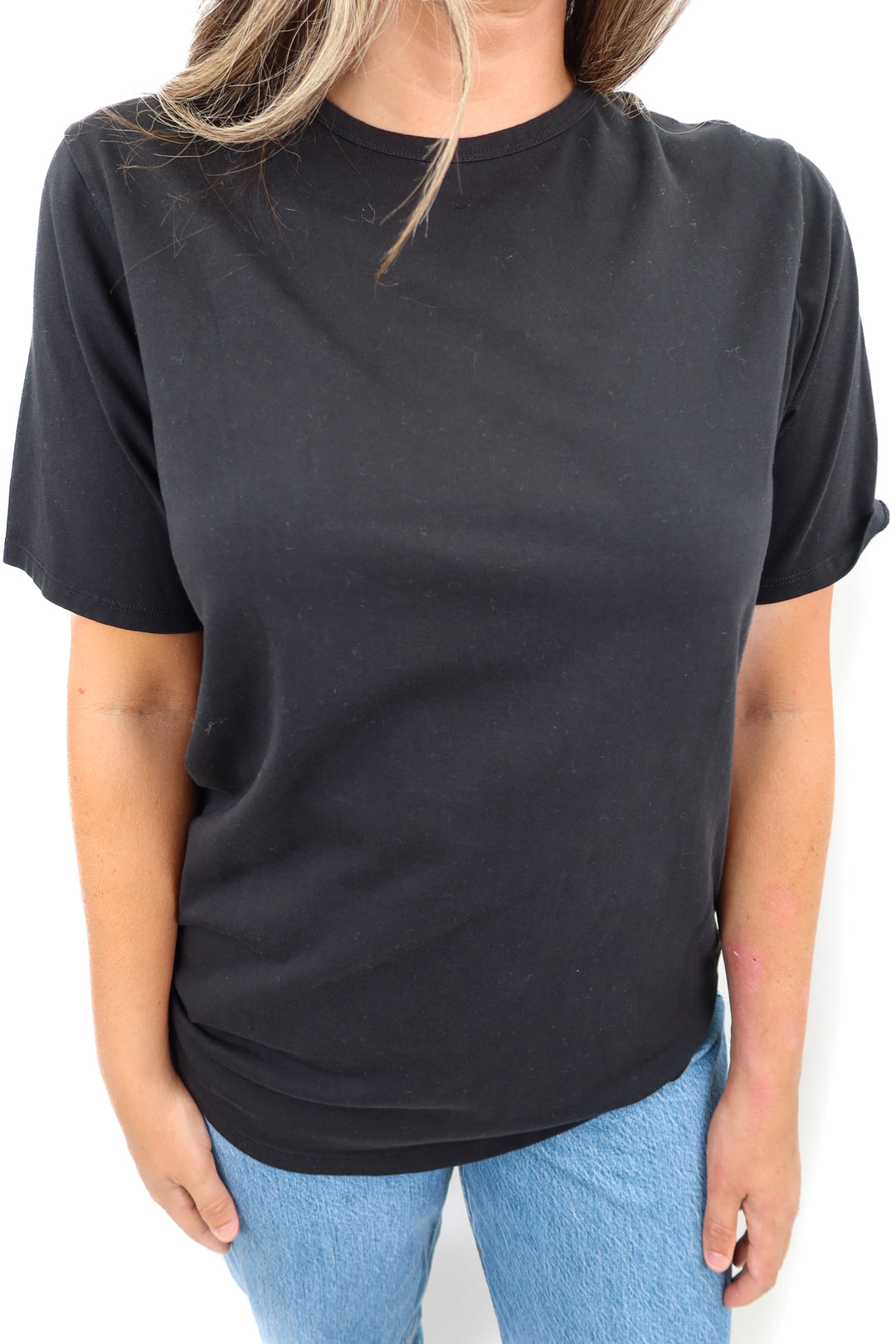 nuuds black tshirt (L; retail $58)