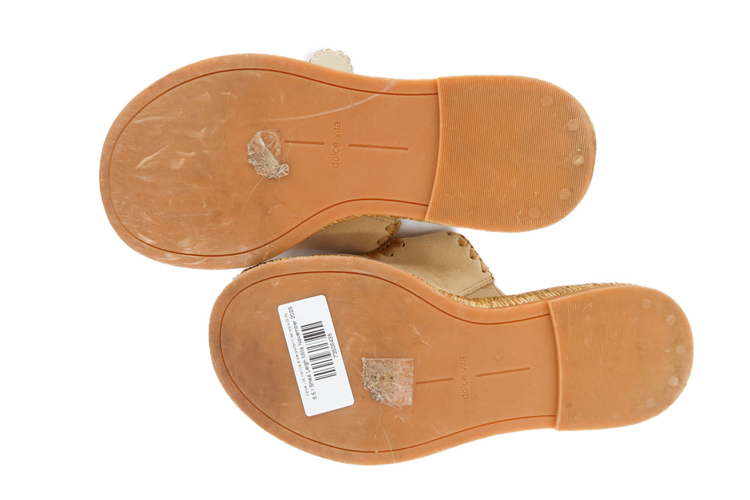 dolce vita wanika slide platform sandals (6.5; retail $140)