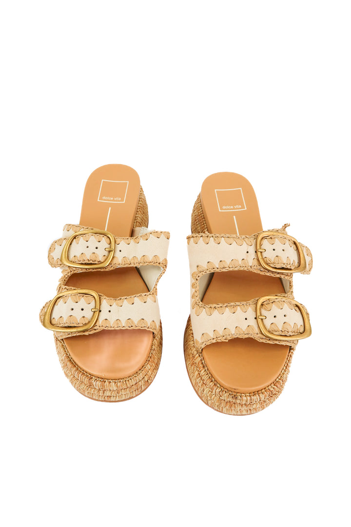 dolce vita wanika slide platform sandals (6.5; retail $140)