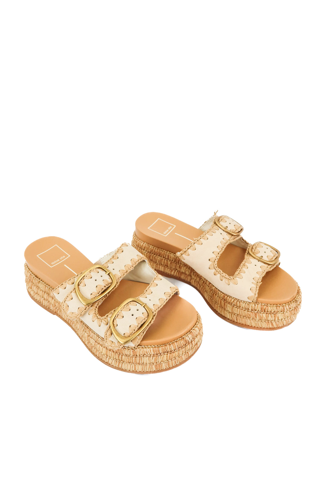 dolce vita wanika slide platform sandals (6.5; retail $140)
