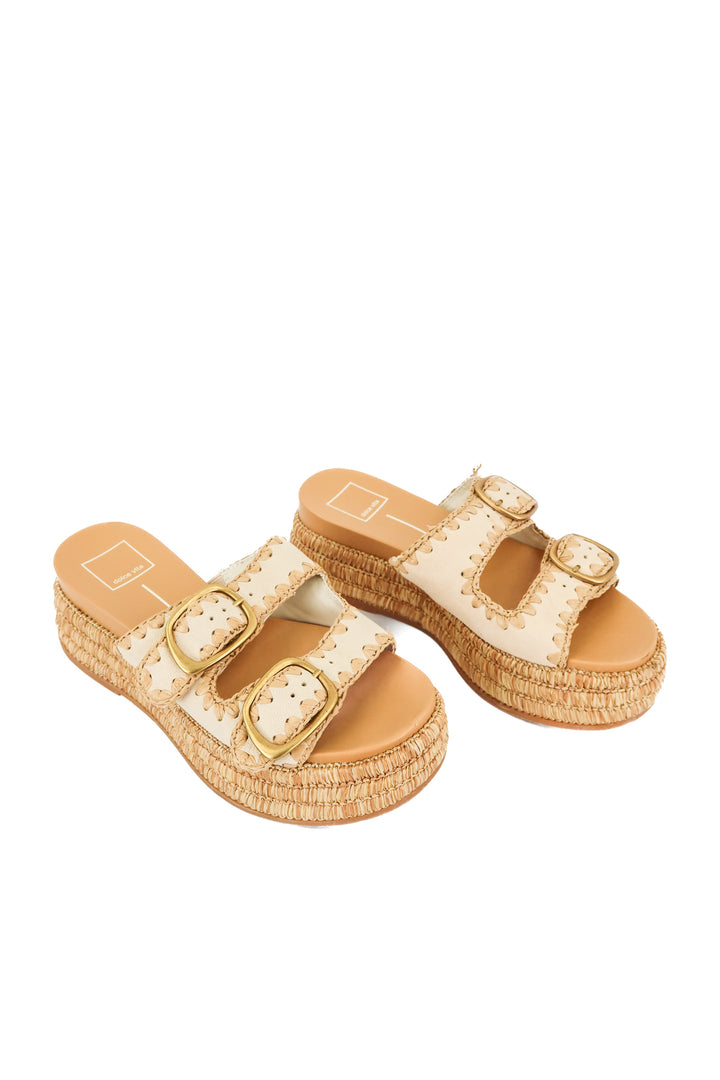 dolce vita wanika slide platform sandals (6.5; retail $140)