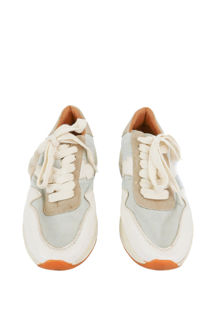 oasis society lightning bolt blue/white tennis shoes (6.5)