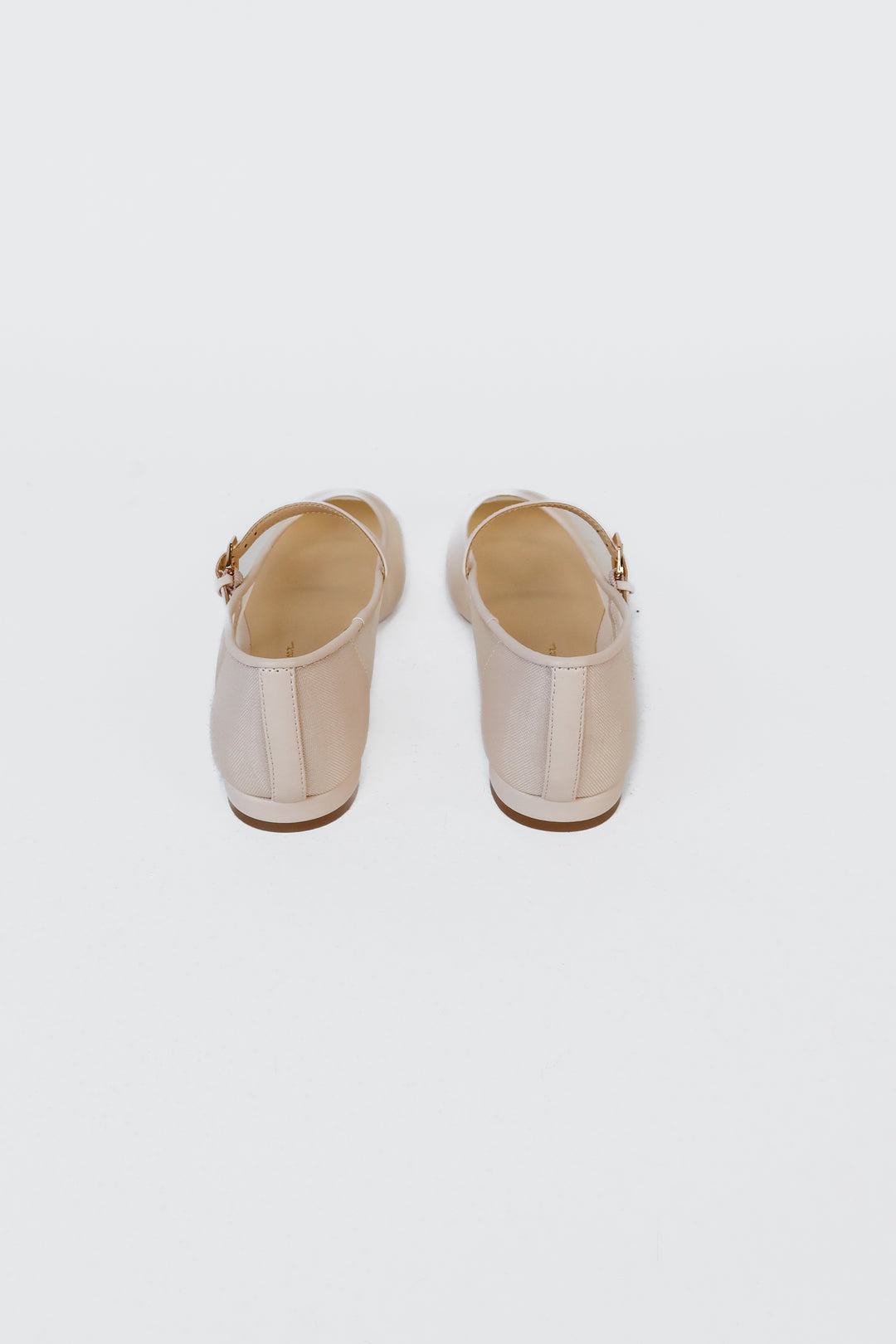 Jessica Simpson Ivory Mesh Mary Jane Flats NWOT (8.5; Retail $79)