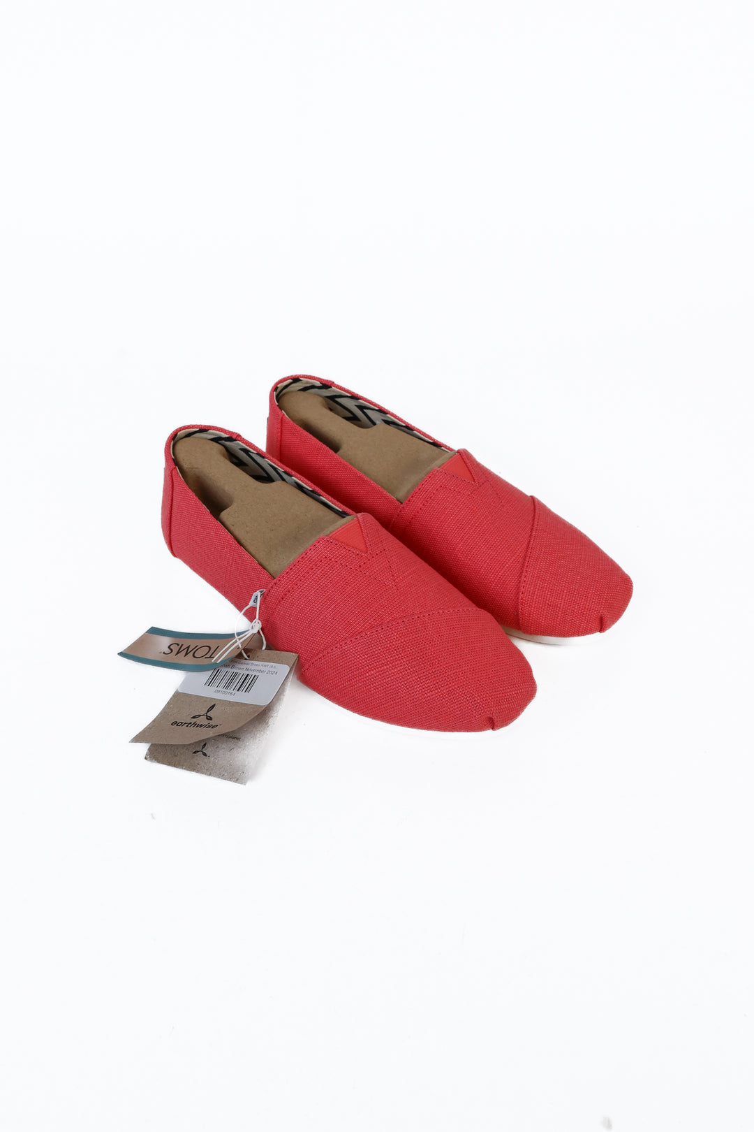 Toms Shell Pink Canvas Shoes NWT (8.5; Retail $50)
