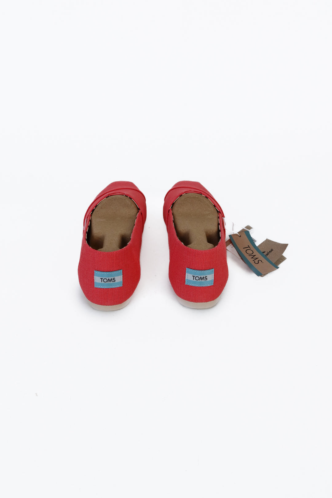 Toms Shell Pink Canvas Shoes NWT (8.5; Retail $50)