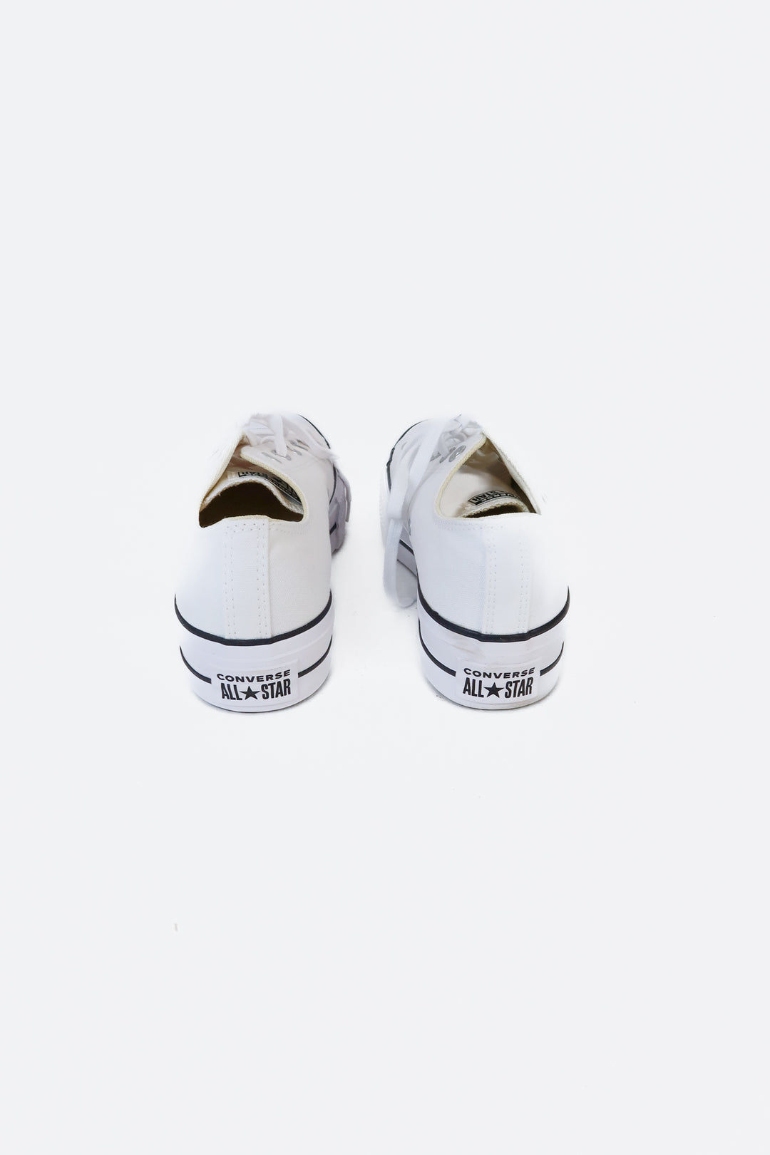Converse White Chuck Taylor All Star Lift Sneakers NWOT (9)