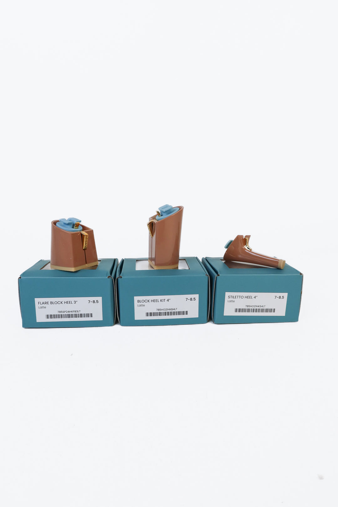 Pashion Latte Convertible Flat to Heel Sandals NWOT (8.5; Retail $145)