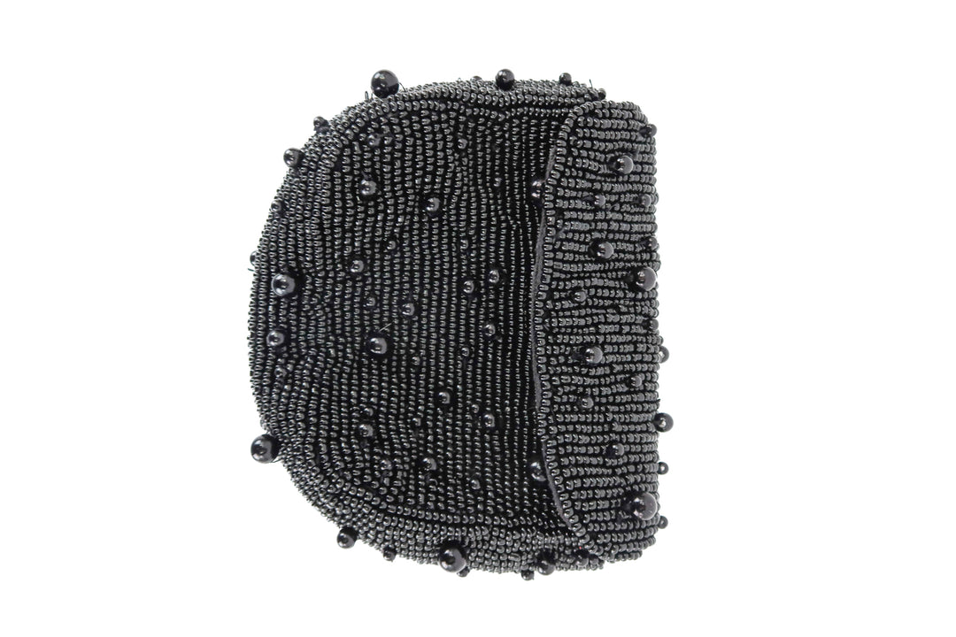 AUCTION by anthropologie black beaded small chain crossbody- ends 11/11 at 8pm CT