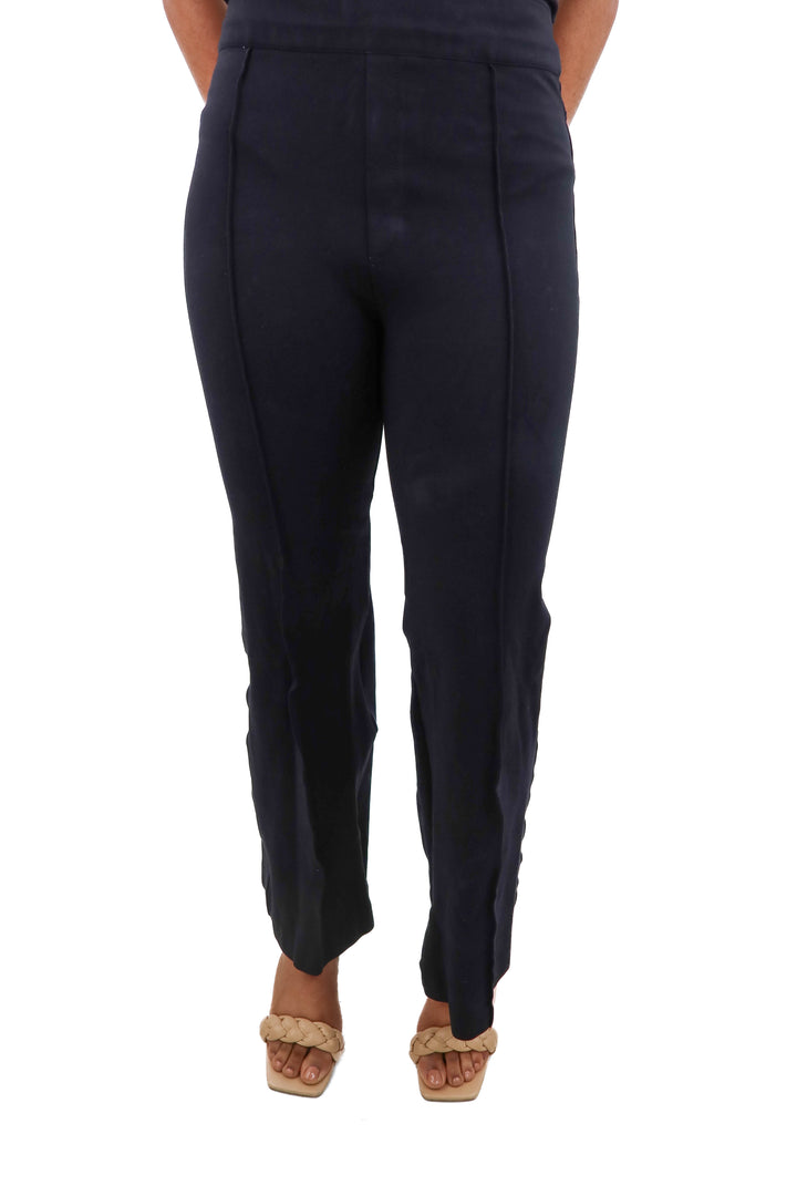 spanx black flare leg pant (s)