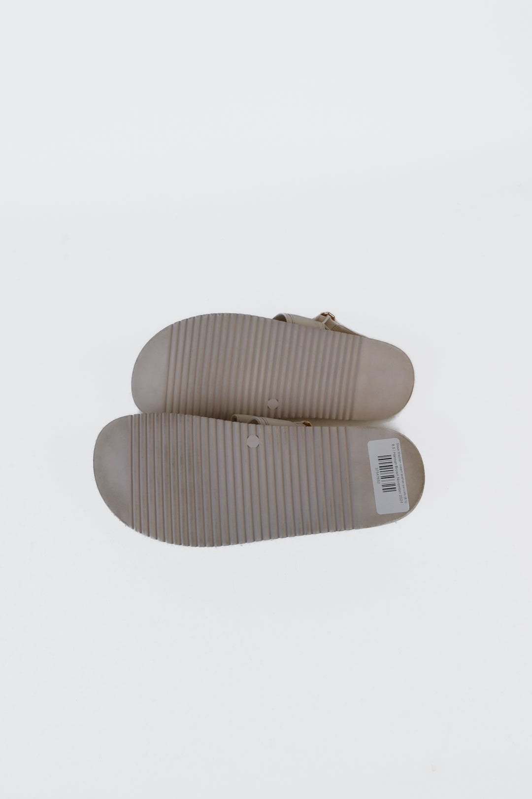 Steve Madden cream leather sandals (8.5)