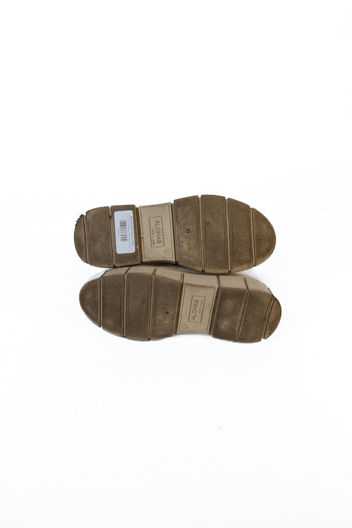 Alohas tan boots (38)