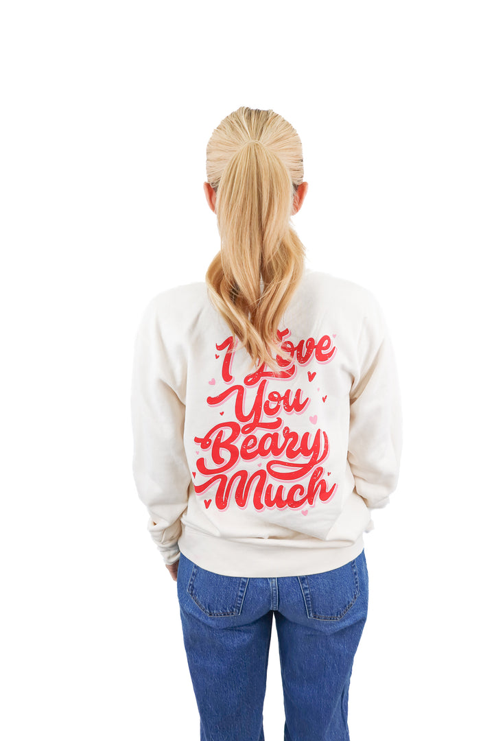 living fully x mallory ervin bear crewneck (s)