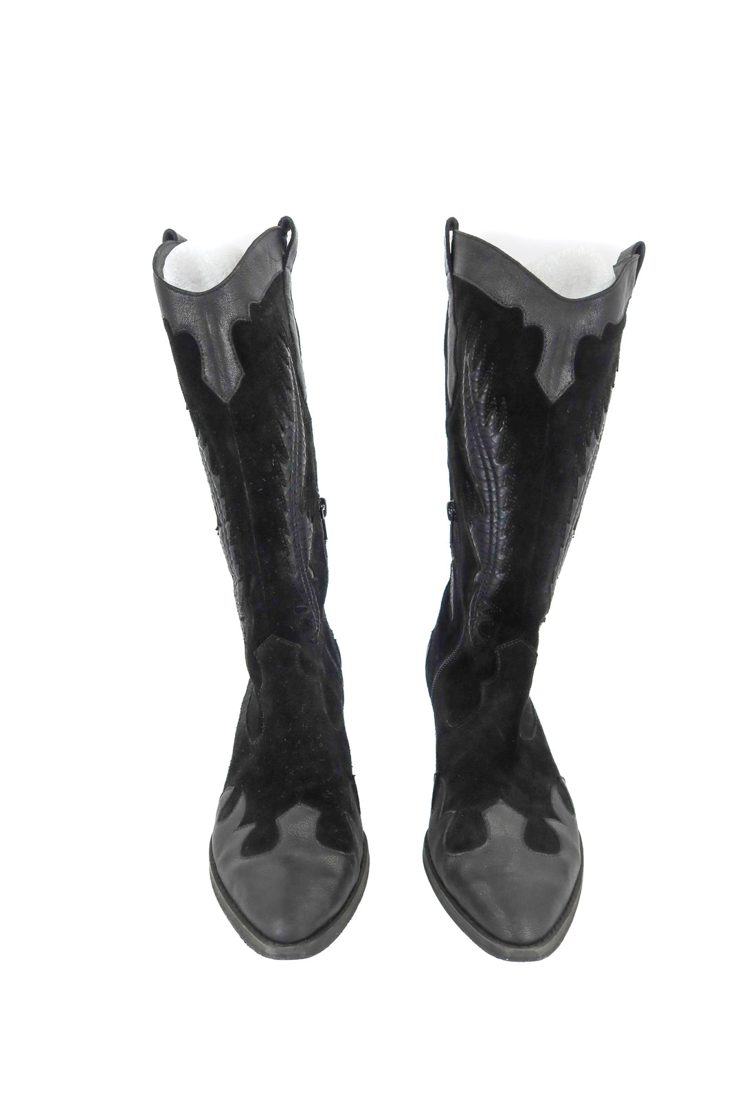 AUCTION zodiac black western boots (7.5)- ends 11/11 at 8pm CT