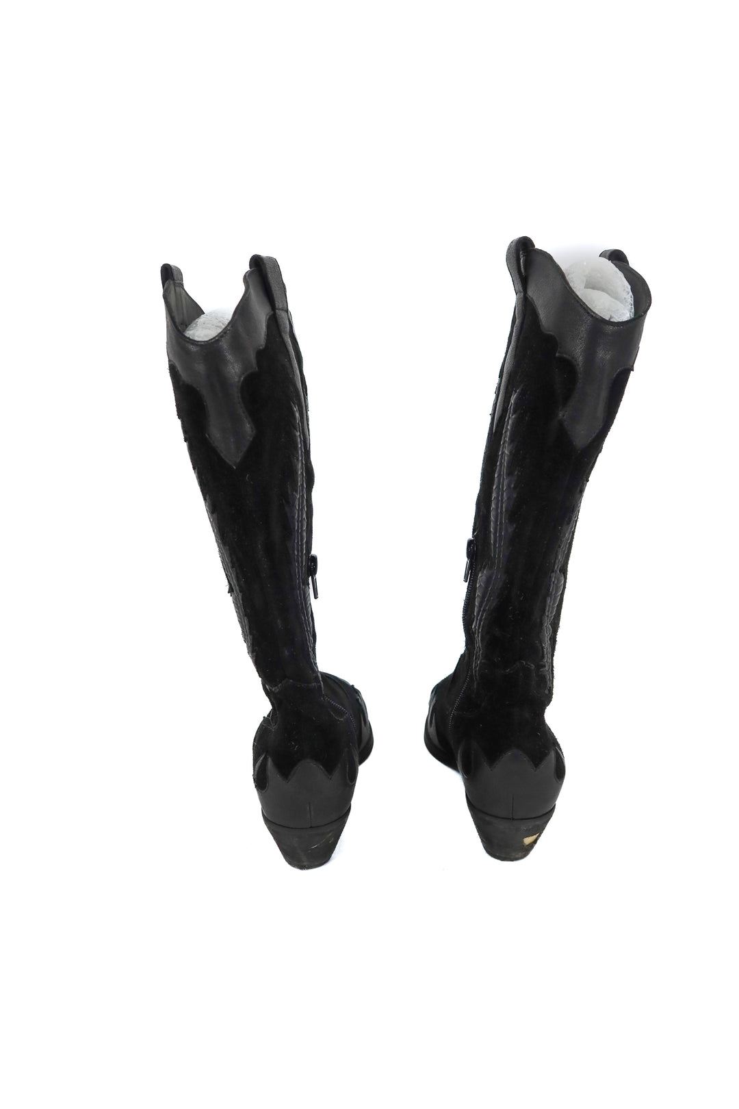 AUCTION zodiac black western boots (7.5)- ends 11/11 at 8pm CT