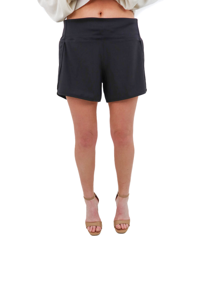 free fly black shorts NWT (l; retail $68)