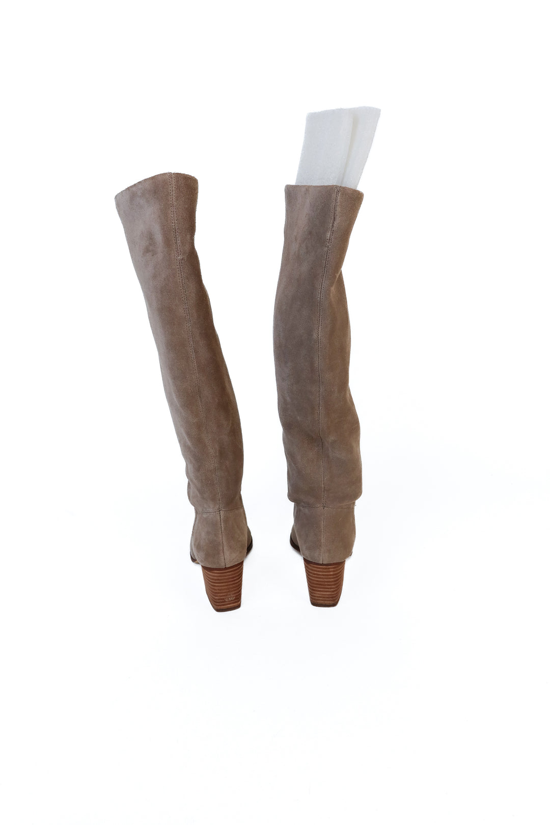 Sole Society Taupe Suede Tall Boots 6.5