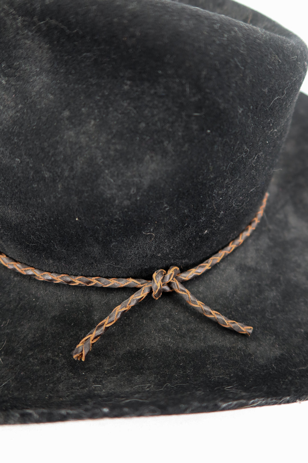 AUCTION brixton black jenkins wool/felt asymmetrical cowboy hat (s)*- ends 11/11 at 8 pm CT