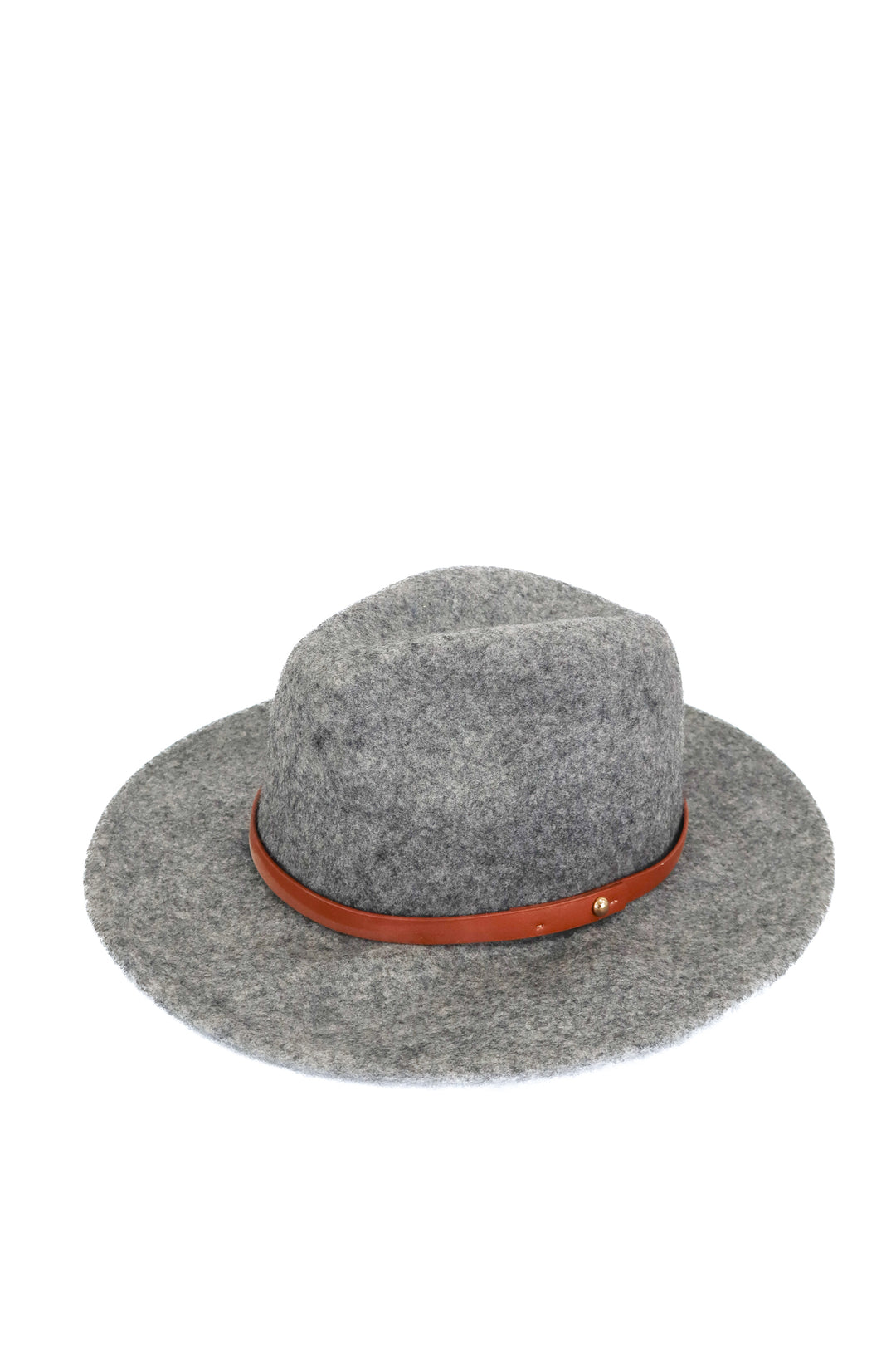 free people grey wool fedora hat (OS)