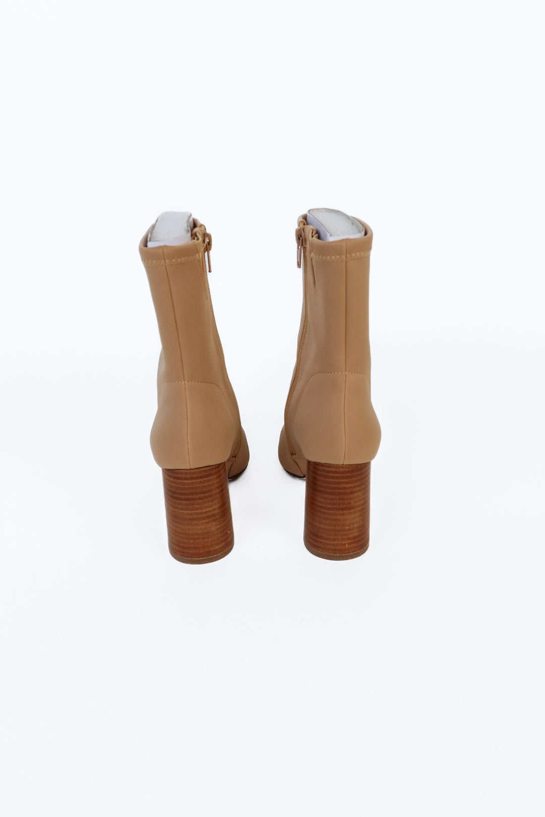 Jeffery Campbell tan booties NWOT (7)
