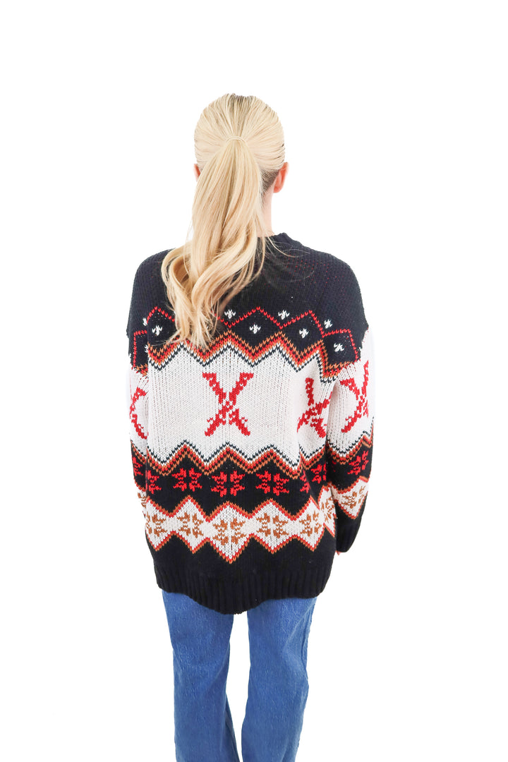 show me your mumu ski sweater NWT (xs; retail $158)