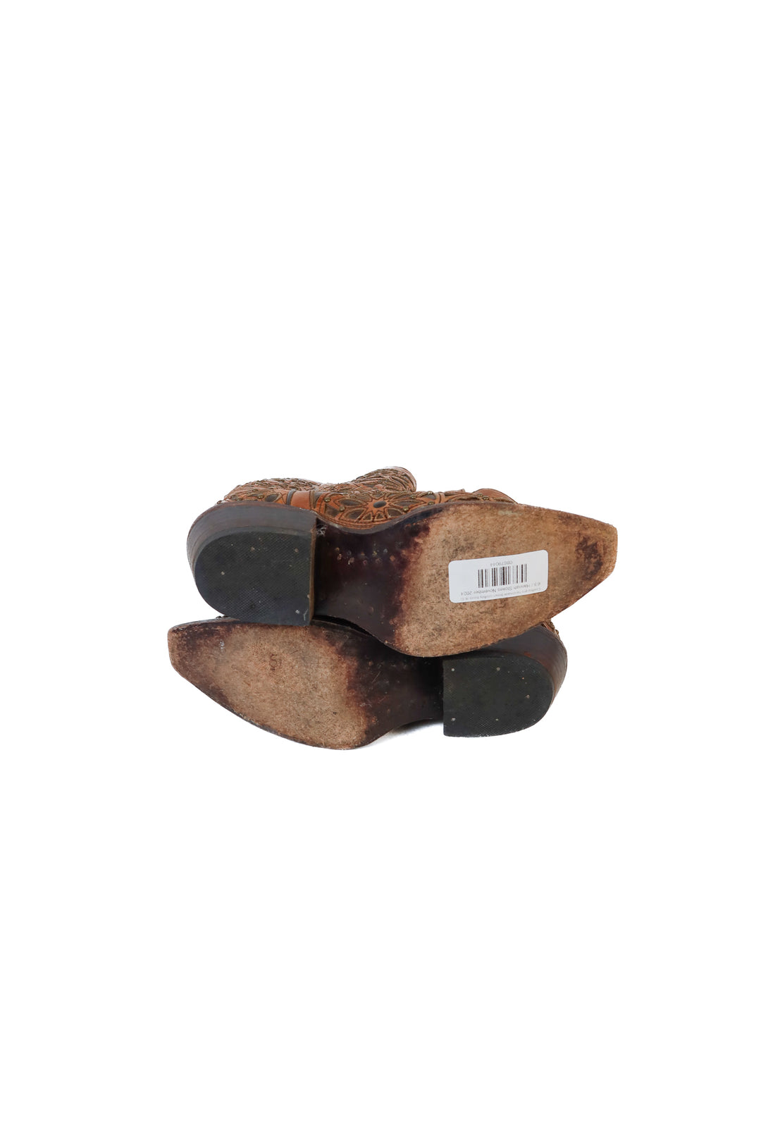 Cowboy pro handmade brown cowboy boots (6.5)