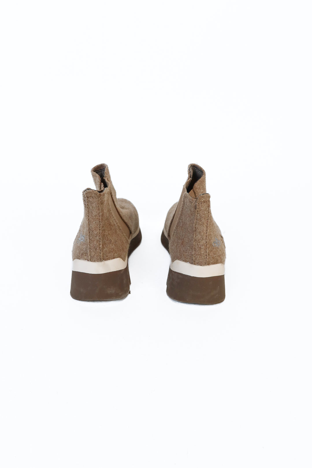 OTBT Light Brown Wool Ankle Booties (6.5)