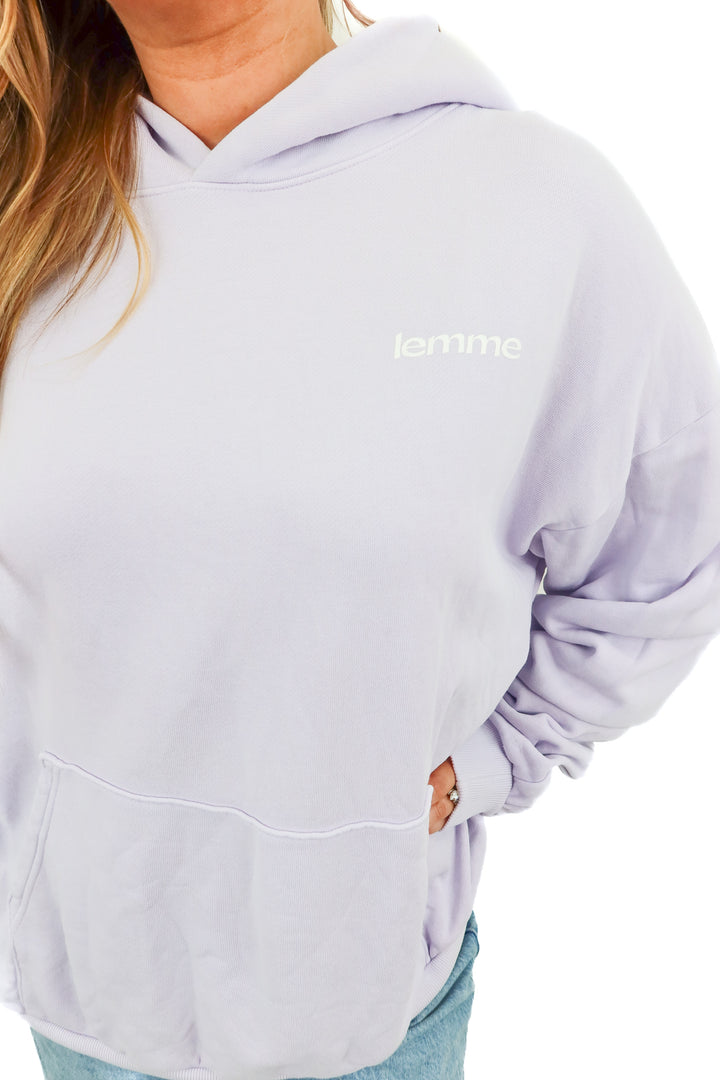 lemme purple hooodie (L)