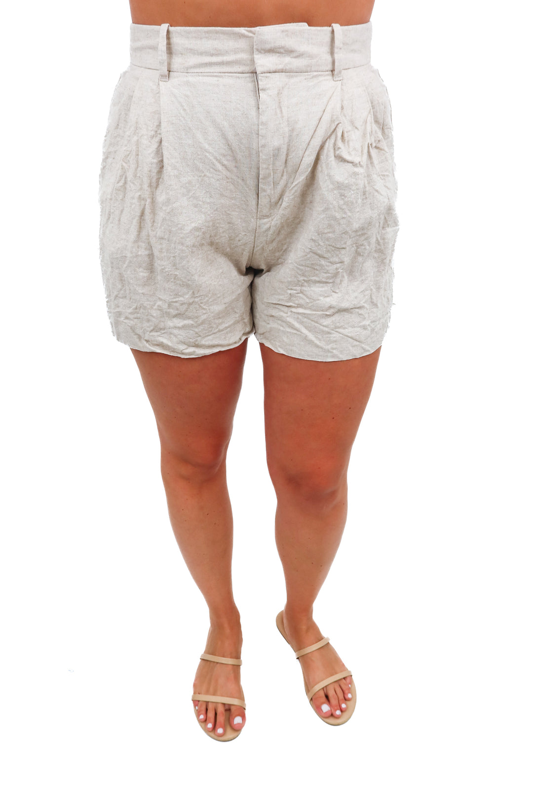 gap linen trouser shorts (s; retail $69.95)