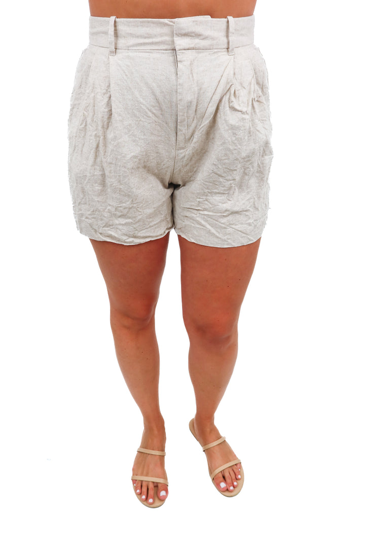 gap linen trouser shorts (s; retail $69.95)