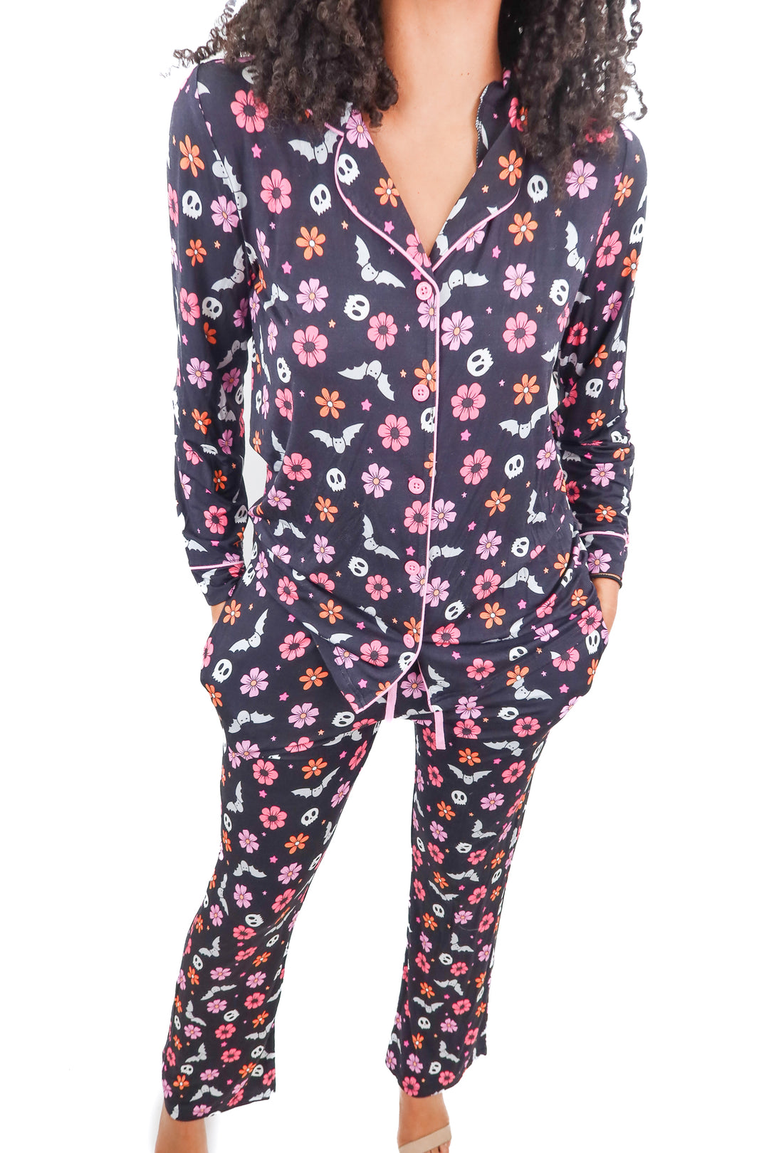 dream biglittle x hollie woodword halloween pj set (s; retail $98)