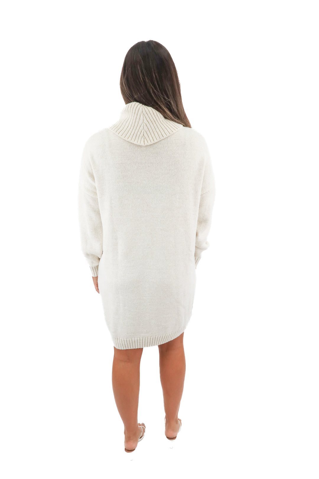 topshop ivory turtleneck dress (8)