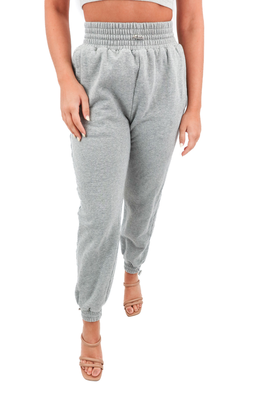 for love & lemons grey sweatpants (XS)