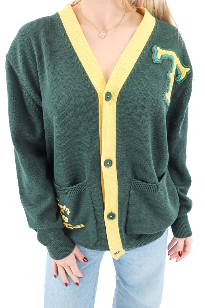 h&m tigers cardigan (s)