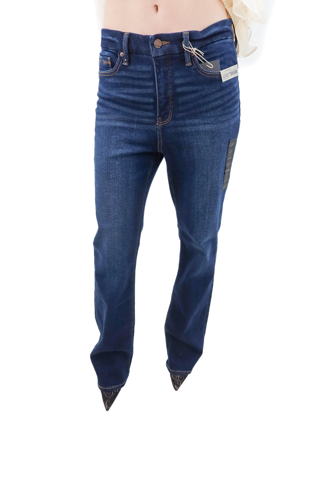 buckle black dark wash boot cut jeans NWT (27; retail $76)