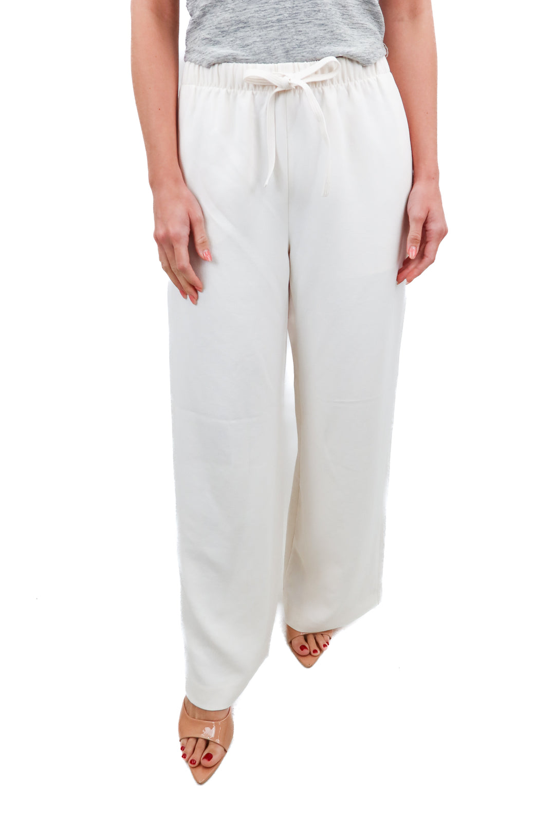 wilfred cream wide leg pants NWT (s; retail $138)