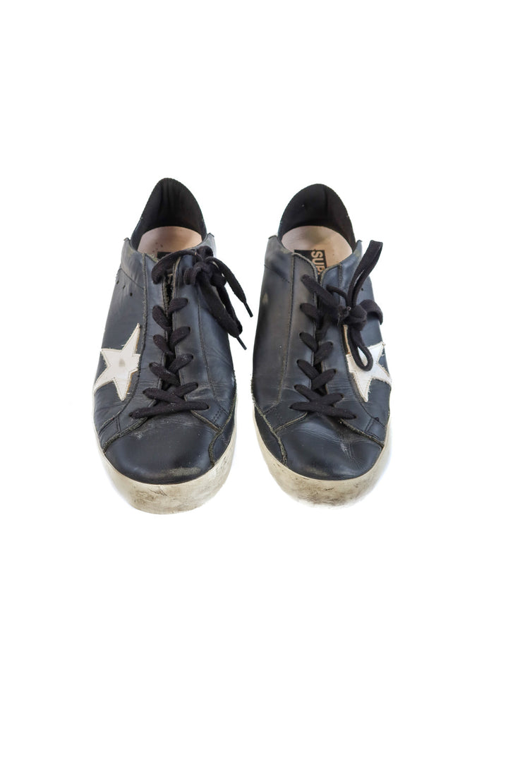 golden goose Superstar deluxe black sneakers (41; retail $595)