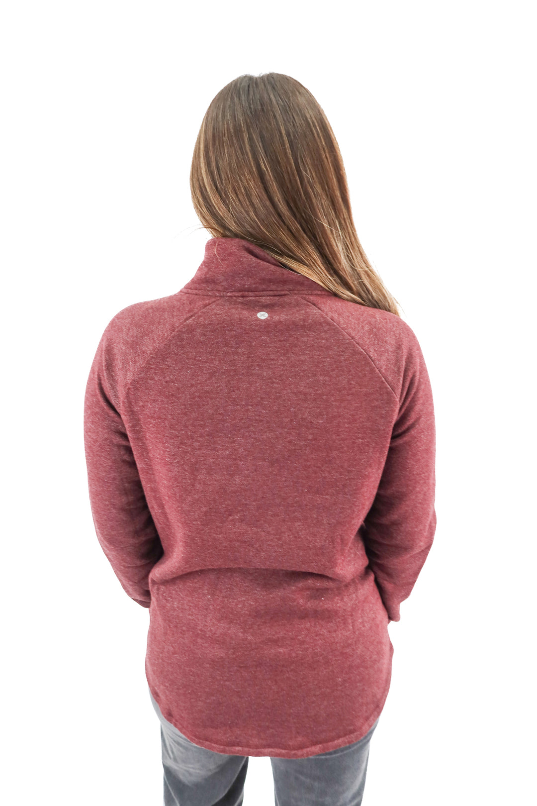 rbx purple quarter zip NWT (L; retail $39.99)